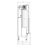 КАМИННАЯ ТОПКА С ВОДЯНЫМ КОНТУРОМ HITZE ALBERO AQUASYSTEM ALAQS68X53.G